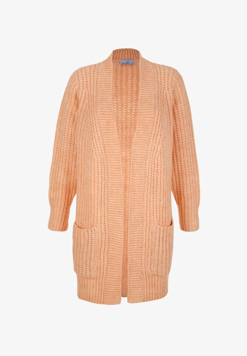  Strickjacke - Apricot