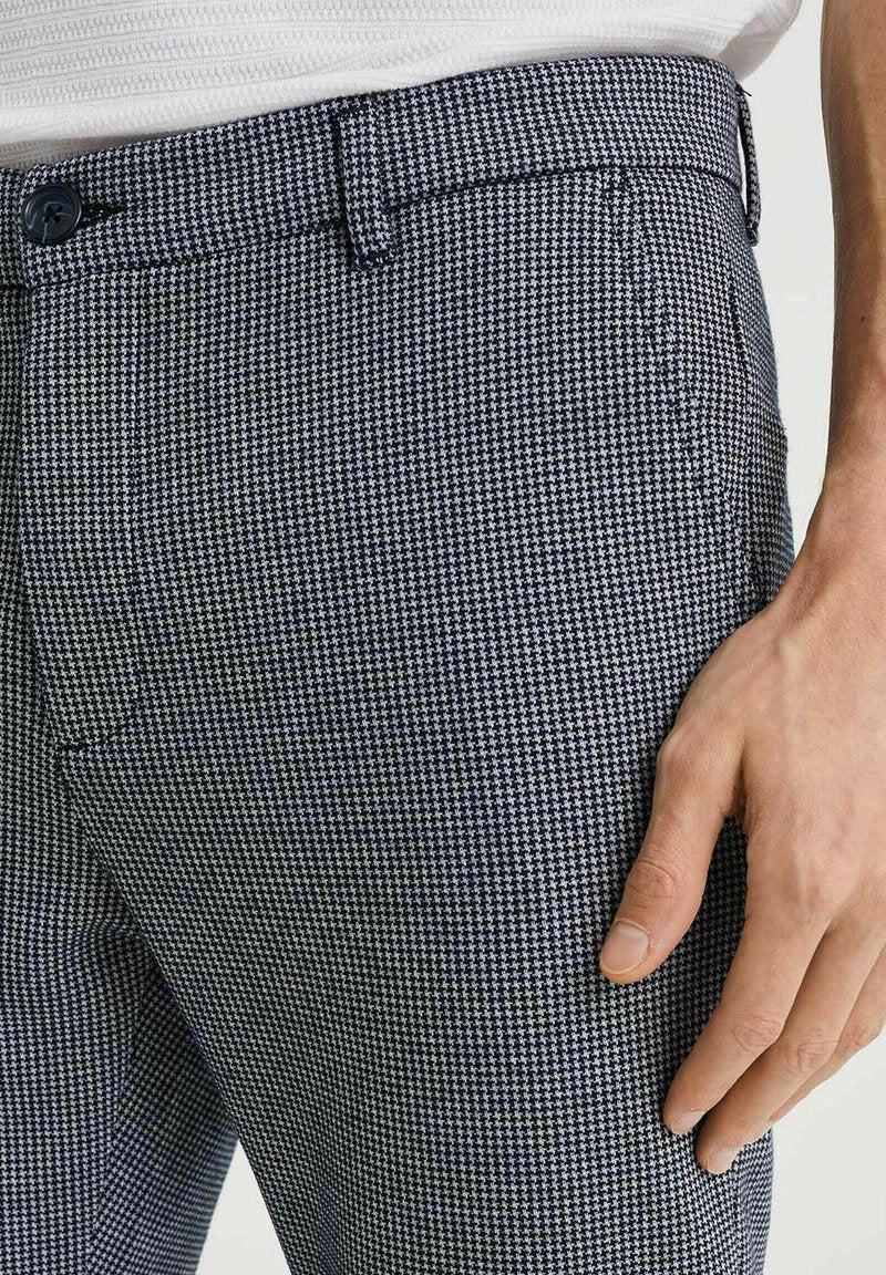WE FASHION SLIM FIT - Chino - Blue