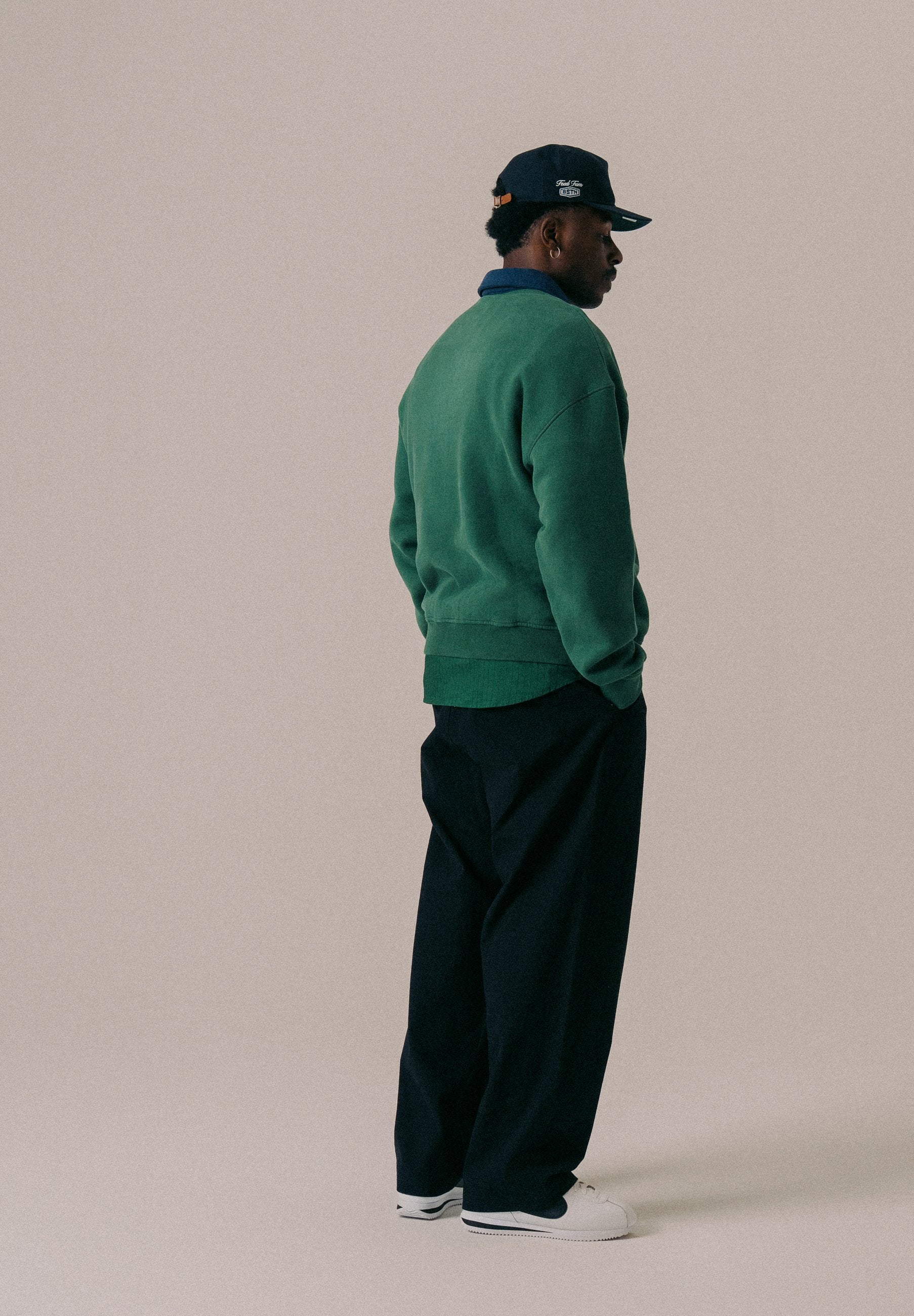  SOURCE POLO - Sweatshirt - Hunter Green