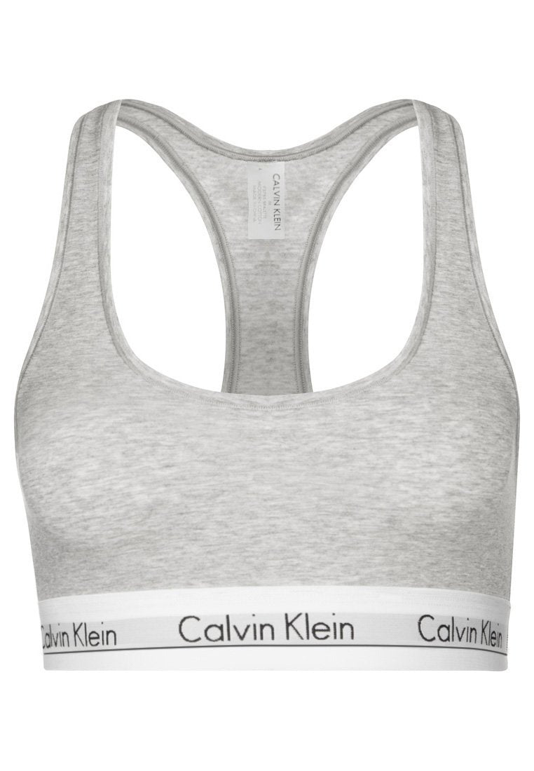 CALVIN KLEIN UNDERWEAR UNLINED BRALETTE ICON COTTON MODAL - Bustier - Black