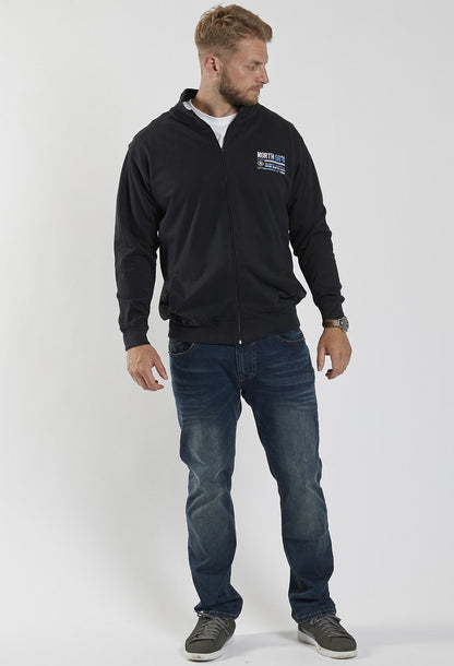  Sweatjacke - Black