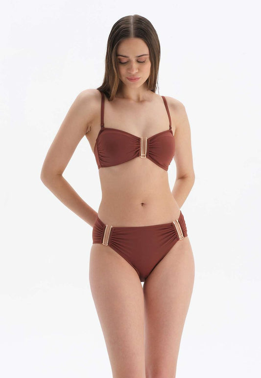  RETRO - Bikini-Top - Brown