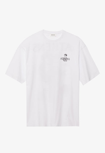 YOURTURN UNISEX - Print T-shirt - Black