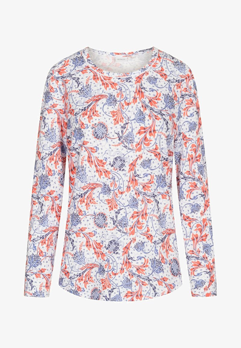  Nachtwäsche Shirt - Blue Ornamental