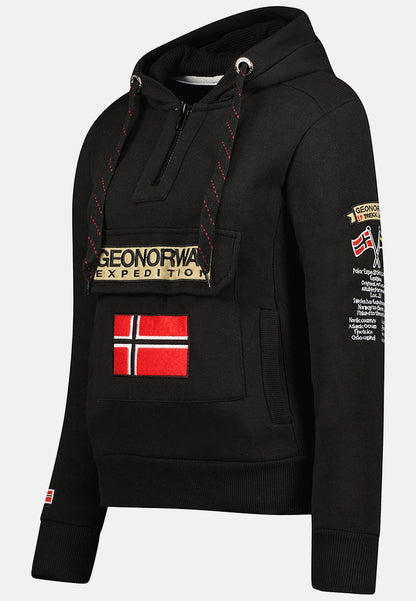  GYMCLASS - Kapuzenpullover - Schwarz