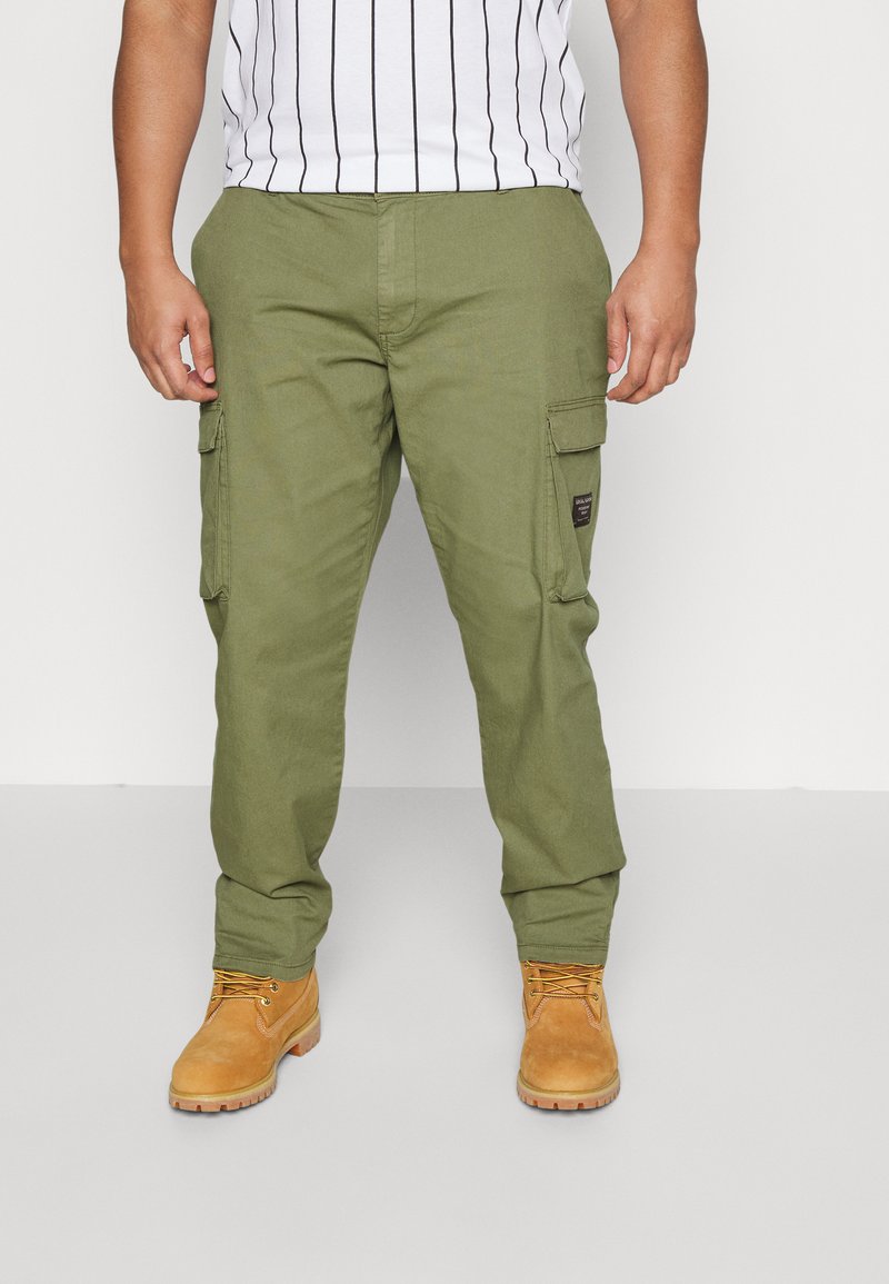 Redefined Rebel TIM PANTS UNISEX - Cargohose - Olivine