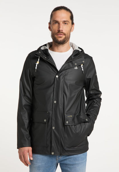 Schmuddelwedda Parka - Schwarz