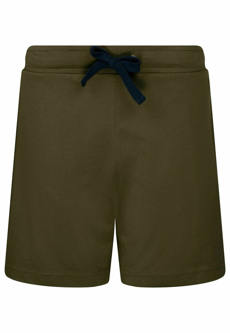 Seidensticker SET - Pyjama - Navy Stripe Olive