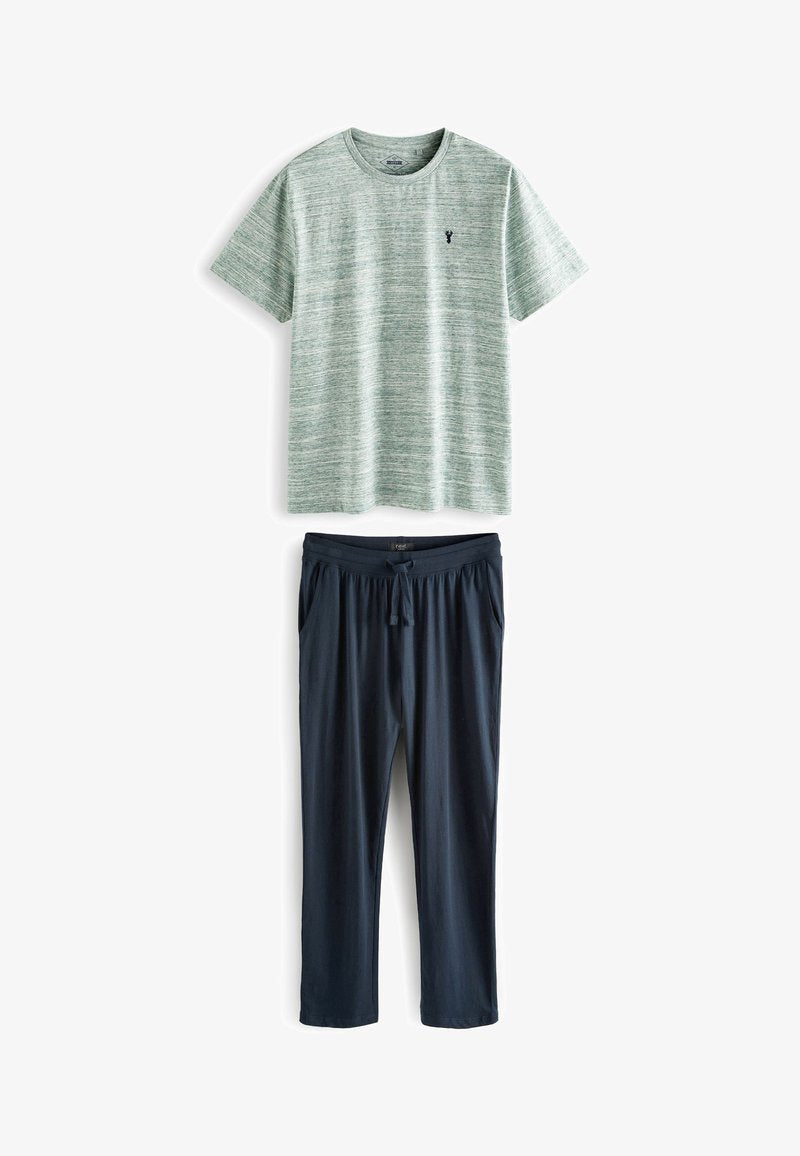 Next SET - Pyjama - Green Navy Blue