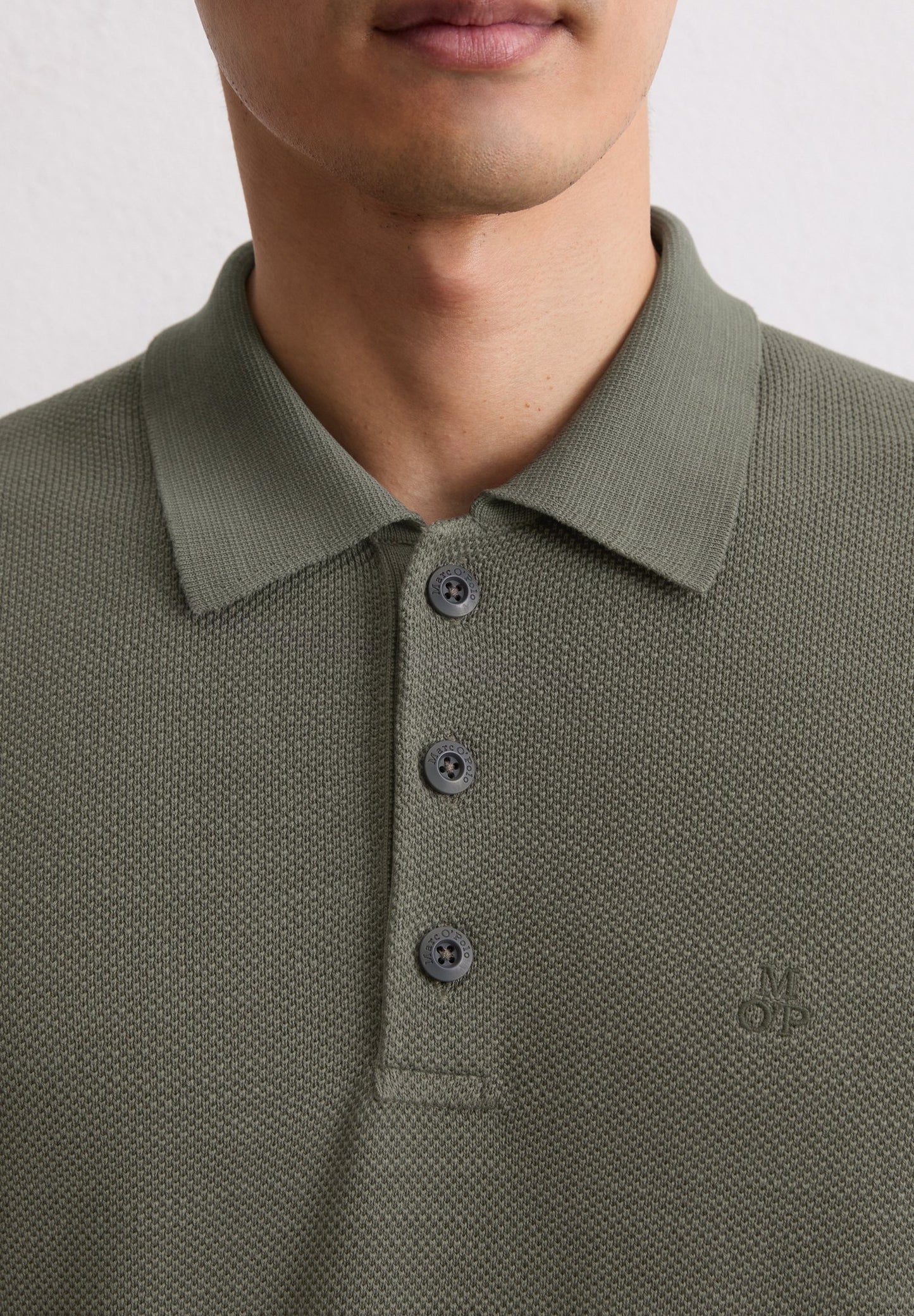 Marc O'Polo LANGARM-REGULAR - Polo Shirt - Copley Brown