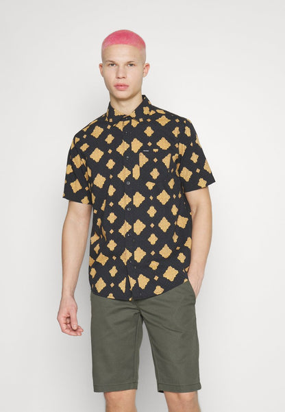 Volcom GRIT MANDALA - Hemd - New Black