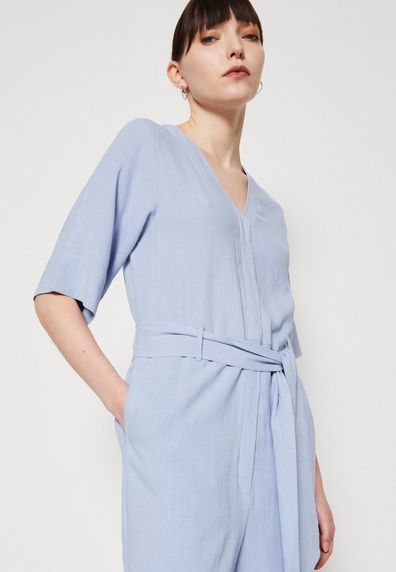 Selected Femme SLFVIVA LONG - Jumpsuit - Blue Heron