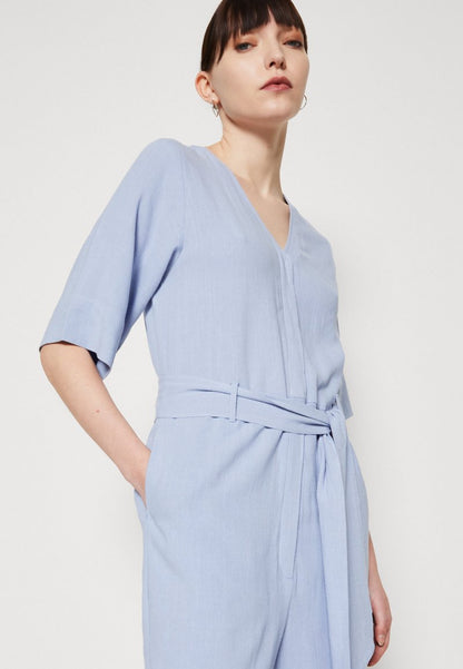 Selected Femme SLFVIVA LONG - Jumpsuit - Blue Heron
