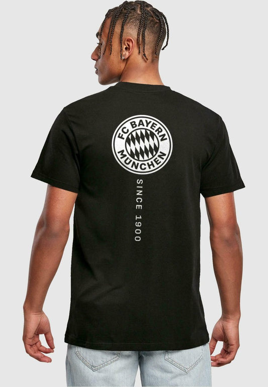  ROUND NECK - T-Shirt Print - Black