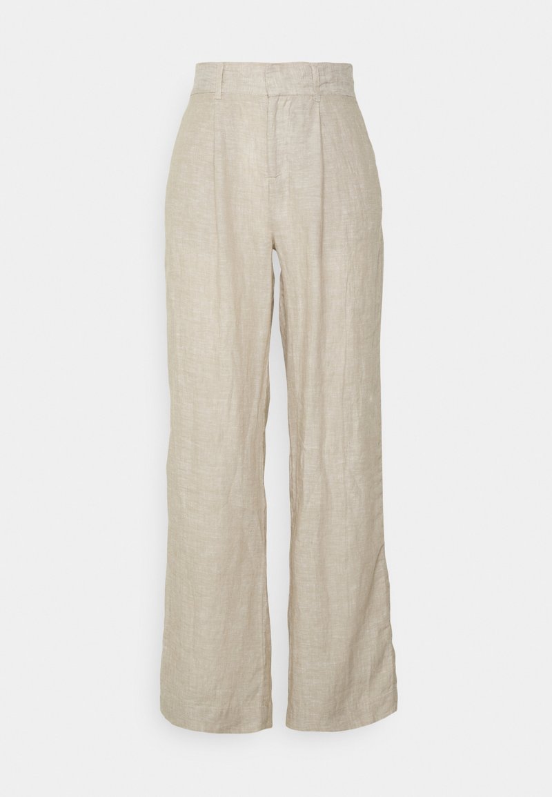  DENISE TROUSERS - Stoffhose - Beige