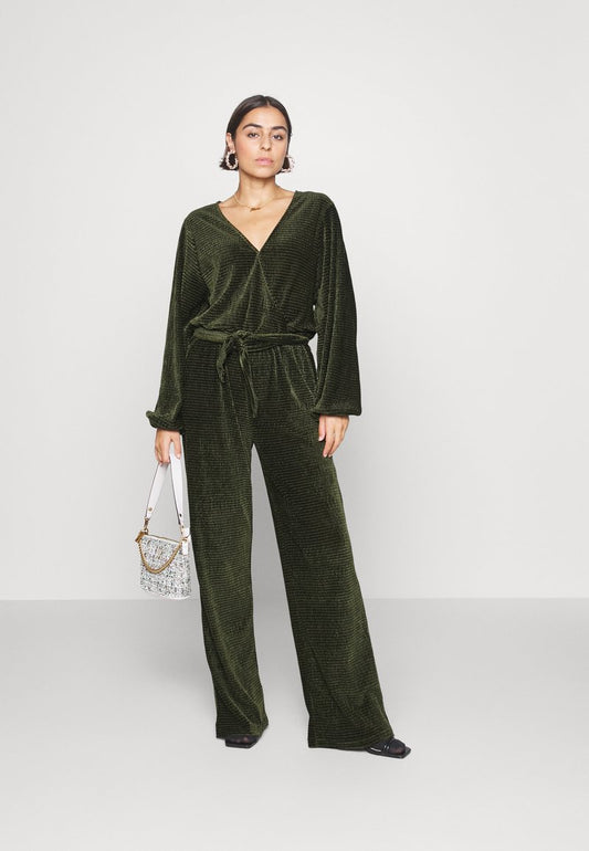 Another Label PACHE - Jumpsuit - Deep Green