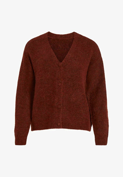 Vila Strickjacke - Fired Brick