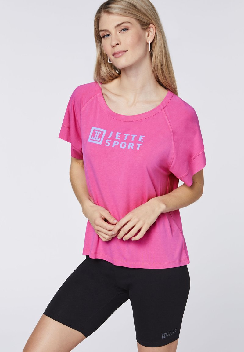  KOMFORT PASSFORM - T-Shirt Print - Cone Flower