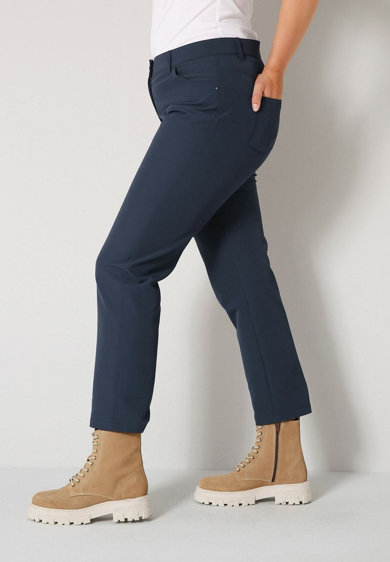  THERMO - Stoffhose - Marineblau