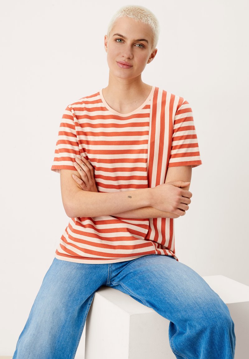 S.Oliver T-Shirt Print - Cream