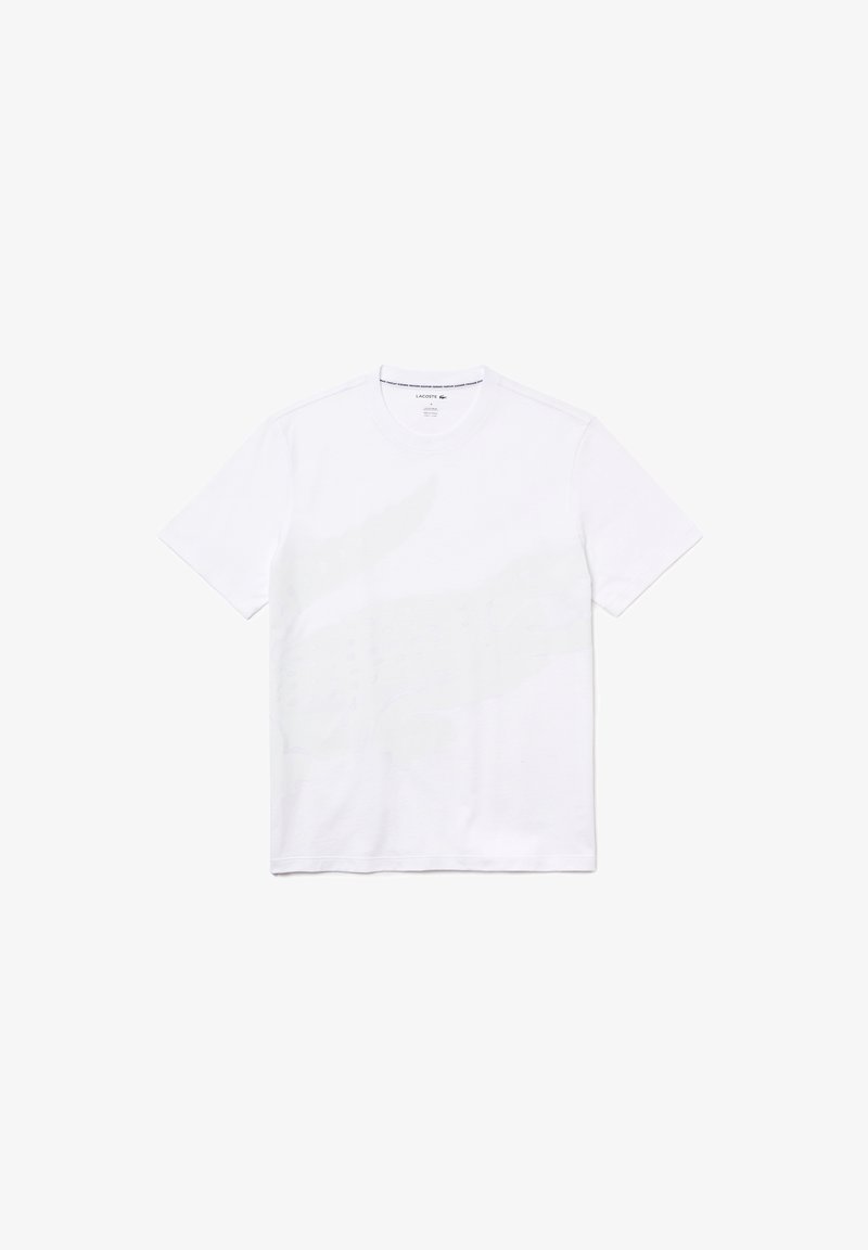 Lacoste Nachtwäsche Shirt - Blanc