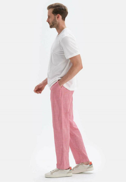  GINGHAM - Nachtwäsche Hose - Red