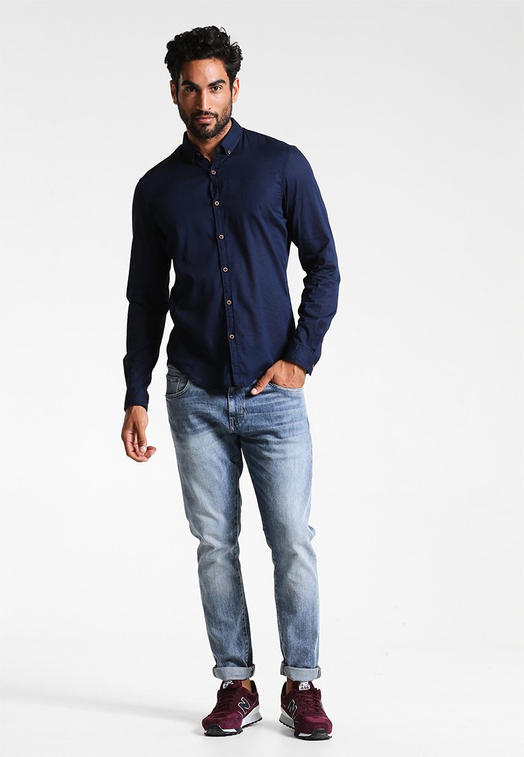 TOM TAILOR Denim Hemd - Black Iris Blue