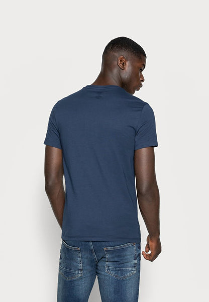  SLIM CREWNECK 2 PACK - T-Shirt Basic - Blues/white