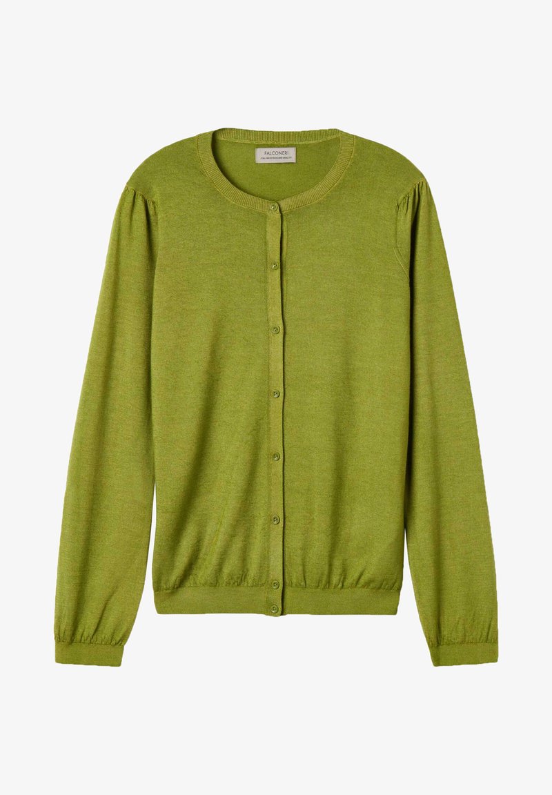  ULTRAFINE - Strickjacke - Verde Oliva Tc