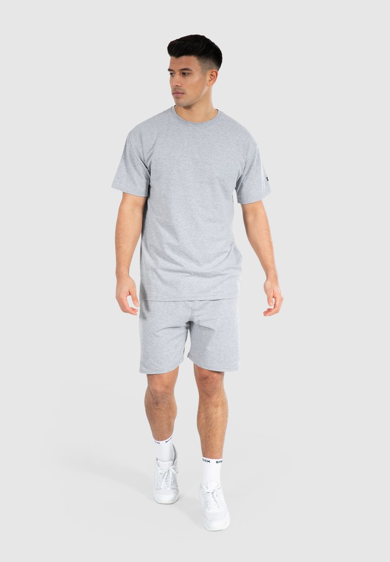  AVIS - Kurze Sporthose - Grau Melange