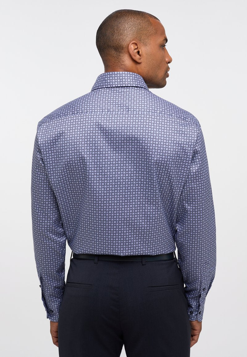 Eterna BEDRUCKTES SOFT TAILORING COMFORT FIT - Hemd - Dunkelblau