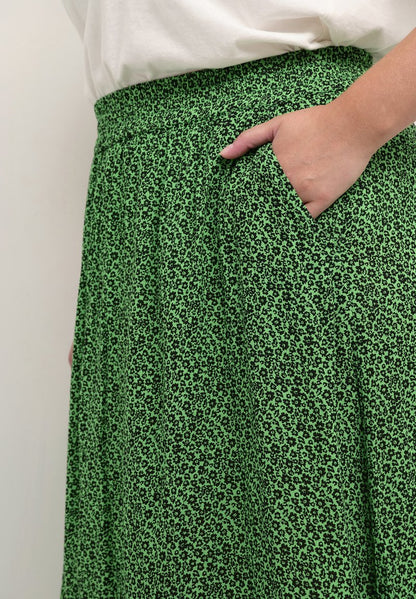  ISMA AMI - A-Linien-Rock - Poison Green Black Flower