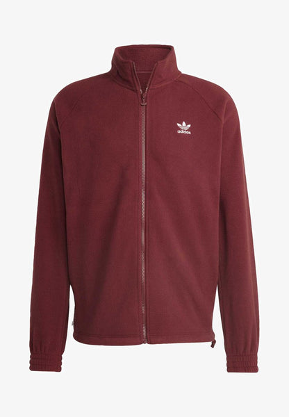 Adidas Originals TREFOIL TEDD - Fleecejacke - Shadow Red