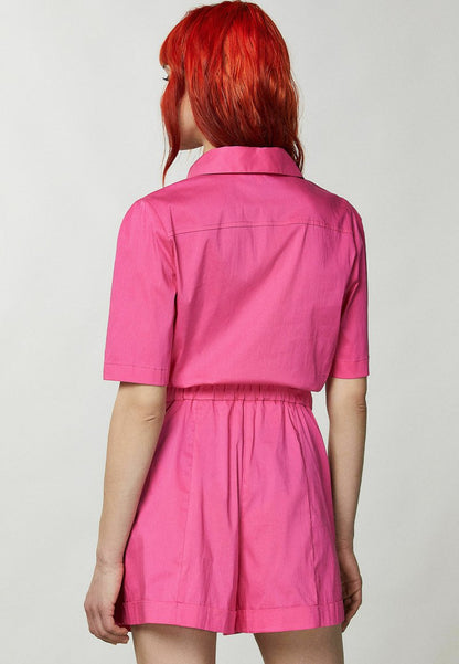 Patrizia Pepe ESSENTIAL - Jumpsuit - Petal Fuchsia