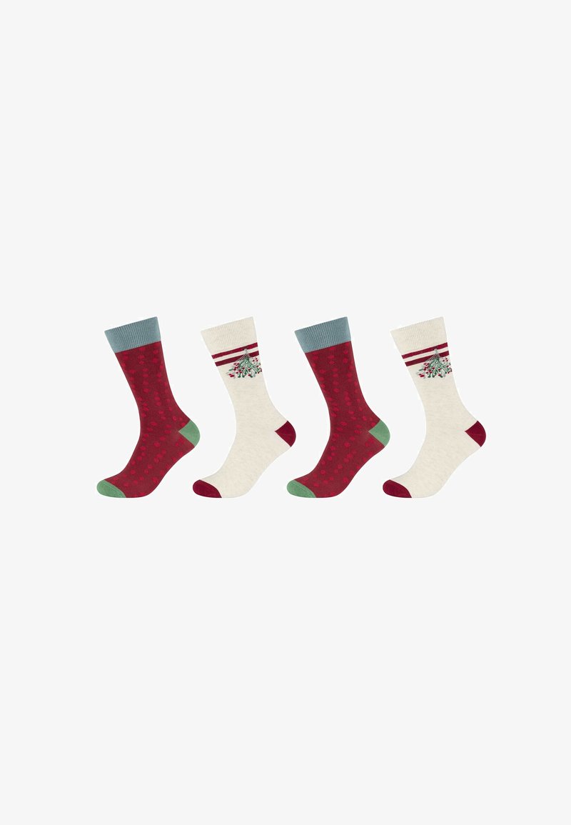 S.Oliver 4ER PACK X-MAS - Socken - Black