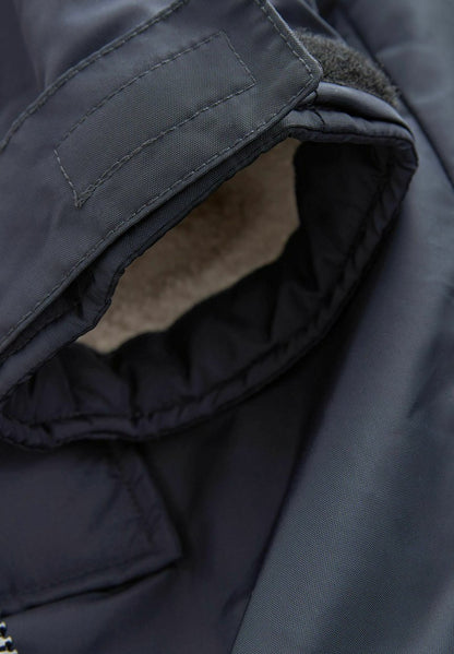 Next SWIM CHANGING - Wintermantel - Navy Blue