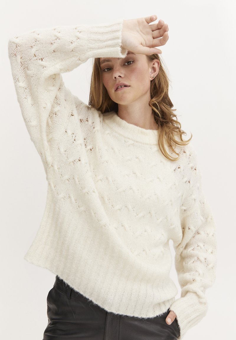  PZASTRID - Strickpullover - Turtledove