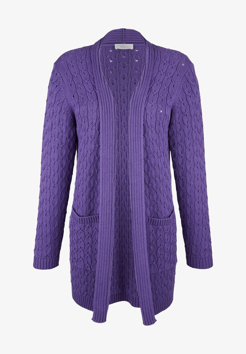  MONA - Strickjacke - Violett