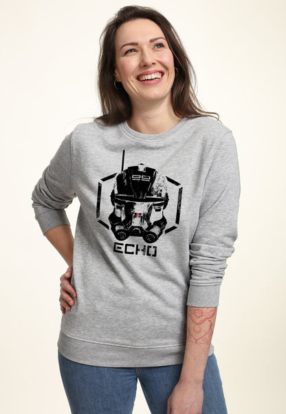 Henry Tiger STAR WARS: THE BAD BATCH ECHO - Sweatshirt - Heather Grey