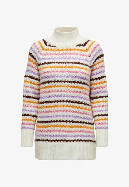ONLY Strickpullover - Cloud Dancer
