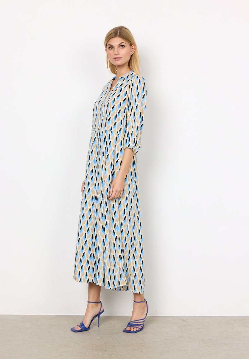 Soyaconcept SAMMY - Blusenkleid - Bright Blue Combi
