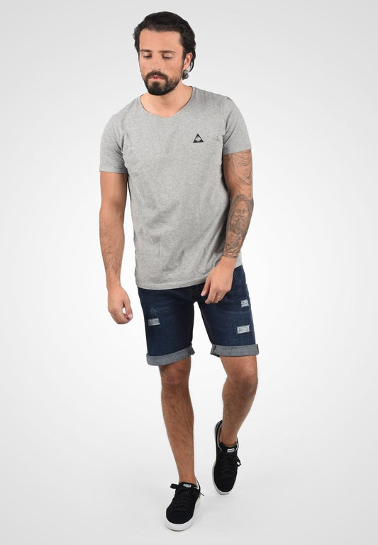 Indicode Jeans IDHALLOW - Jeans Shorts - Dark Blue
