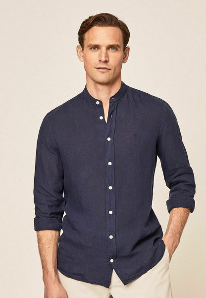 Hackett London GARMENT DYED P - Hemd - Navy
