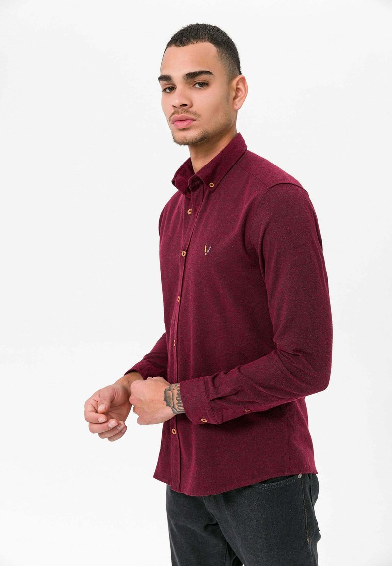 REGULAR FIT - Hemd - Bordeaux