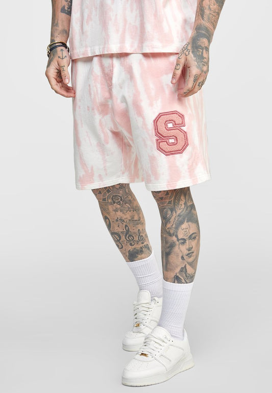 SikSilk TIE DYE JOGGER - Shorts - Pink