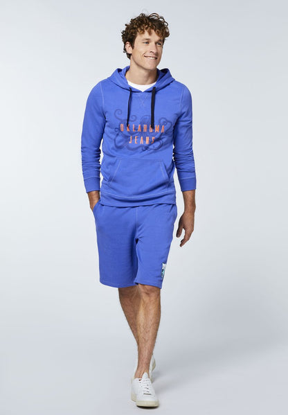  AUS MIT OKTOPUS-MOTIV - Kapuzenpullover - Dazzling Blue