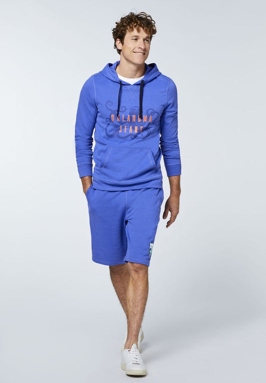  AUS MIT OKTOPUS-MOTIV - Kapuzenpullover - Dazzling Blue