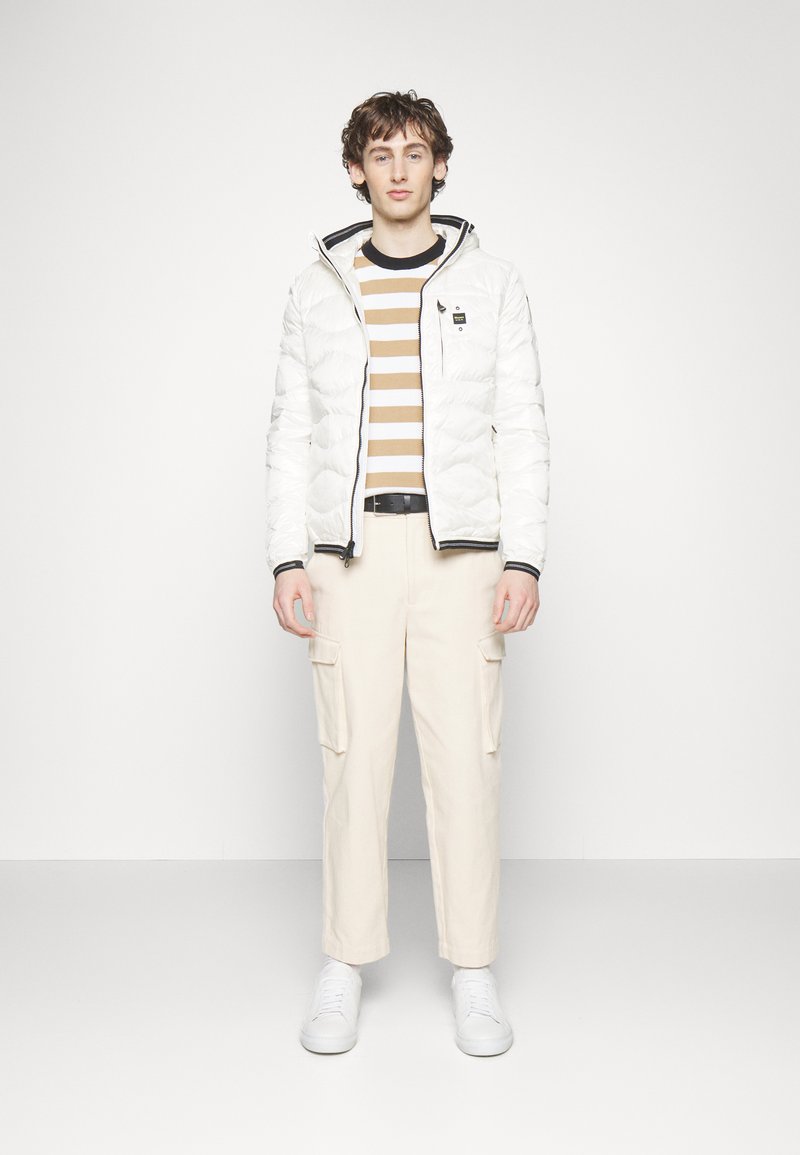 Blauer HOODY JACKET - Daunenjacke - White