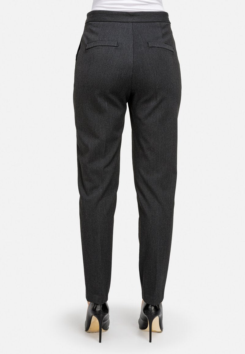 HELMIDGE Stoffhose - Dunkel Grau