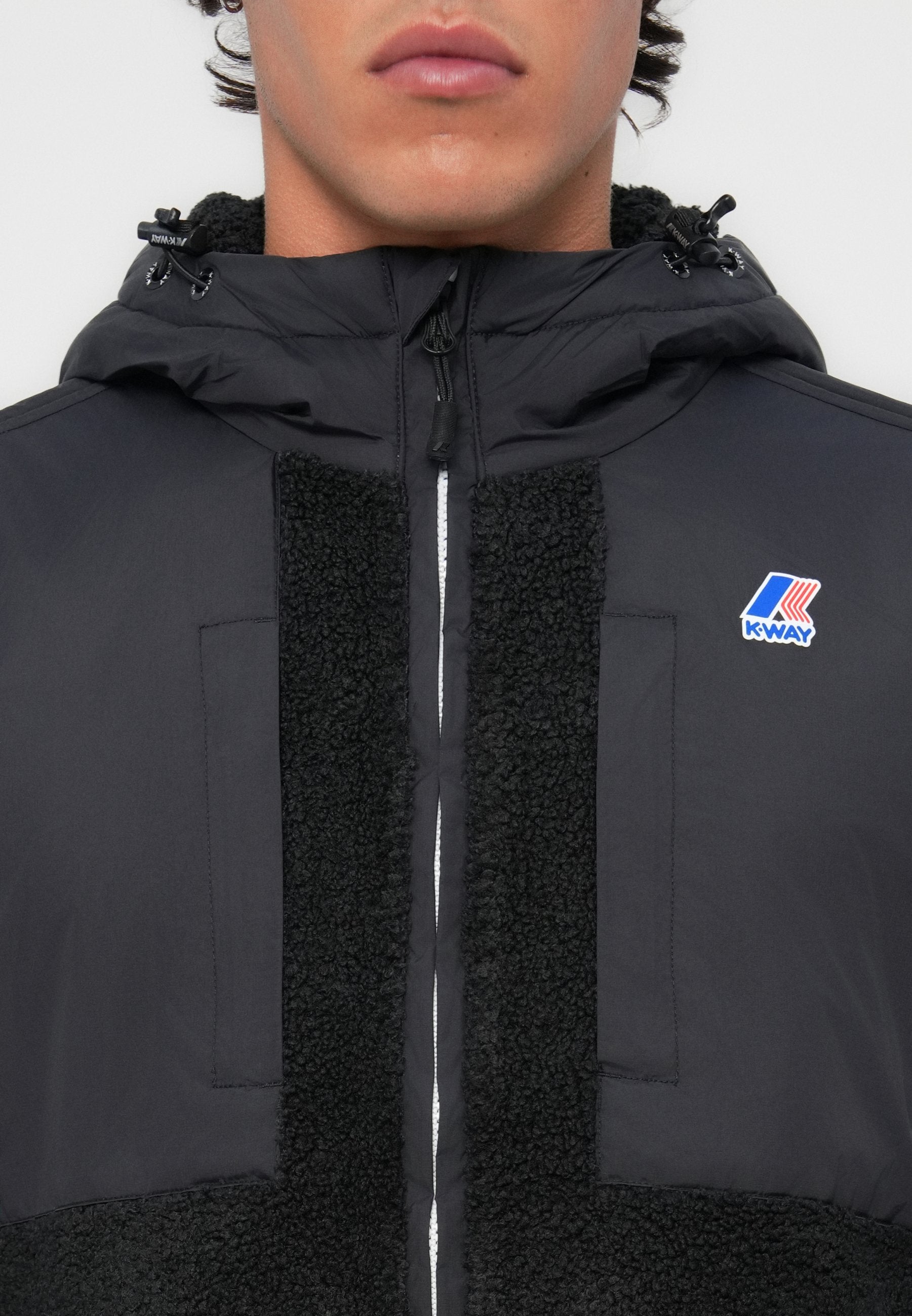 K-Way SAMSON UNISEX - Fleece Jacket - Black Pure